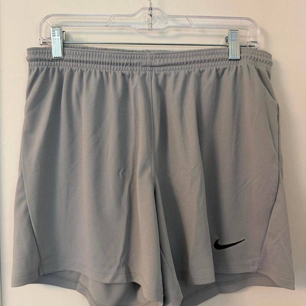 Nike Dri-Fit gray shorts size Women’s L #athletic #performance